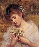 Sophie Gengembre Anderson Love In a Mist USA oil painting artist